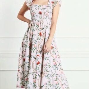 NEW HILL HOUSE The Ellie Nap Dress Diane Hill Multi Cotton L. NWOT